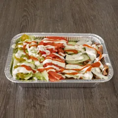 Kapsalon kip groot