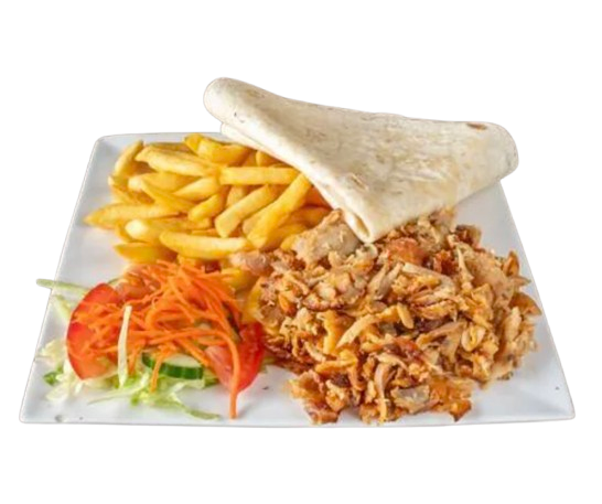 Kipdöner schotel